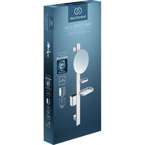 Стойка с мыльницей и зеркалом Ideal Standard BD589SI - фото 4