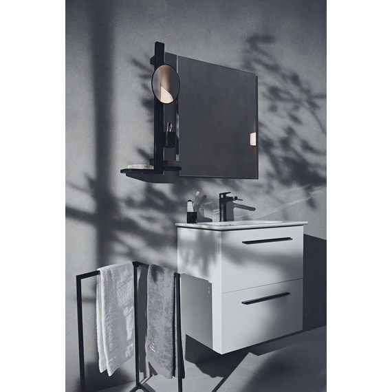 Стойка с мыльницей и зеркалом Ideal Standard BD589XG, чёрный матовый - фото 3