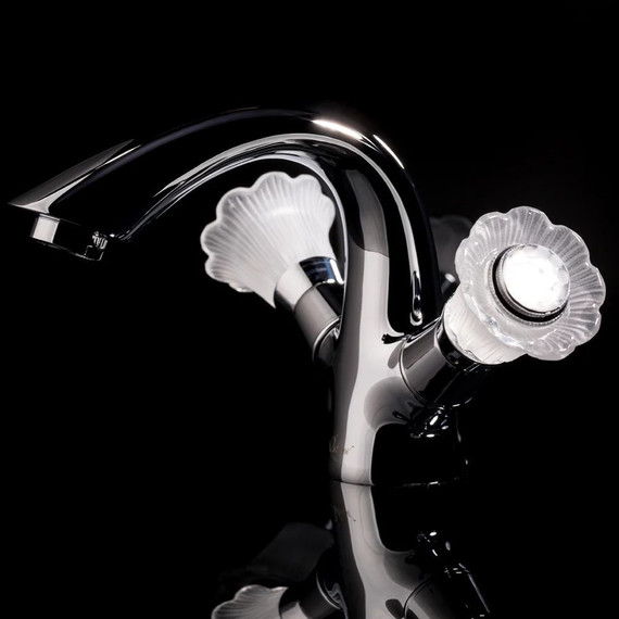 Смеситель для раковины Boheme Camelia 271, chrome - фото 3