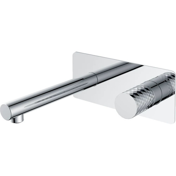 Смеситель для раковины настенный Boheme Stick 125-CRCR (со скрытой частью) chrome, Цвет производителя: chrome - фото 