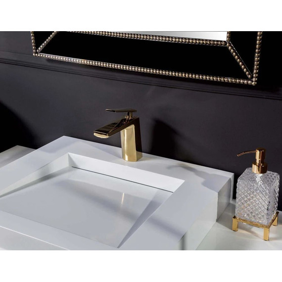 Смеситель для раковины Boheme Venturo 381, золото, Цвет производителя: золото - фото 7