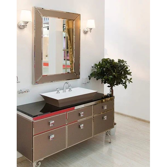 Смеситель для раковины Boheme Brillante Presente Swarovski 357, chrome - фото 2