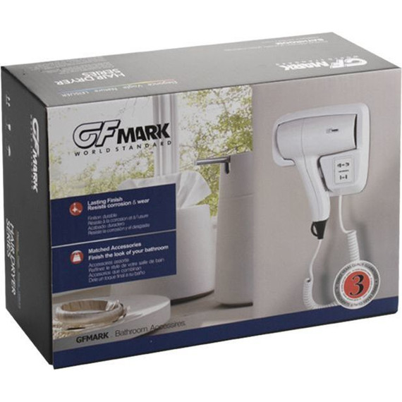 Фен для волос GFmark 6810, белый - фото 8