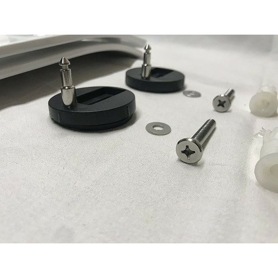 Унитаз подвесной безободковый CeramaLux TR5170 с тонкой крышкой микролифт (система смыва Торнадо) - фото 8