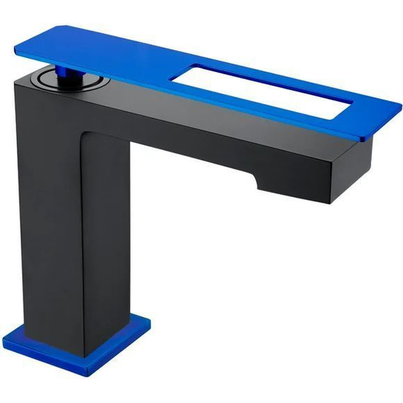 Смеситель для раковины Boheme Q 141-BUW, black blue, Цвет производителя: black blue - фото 