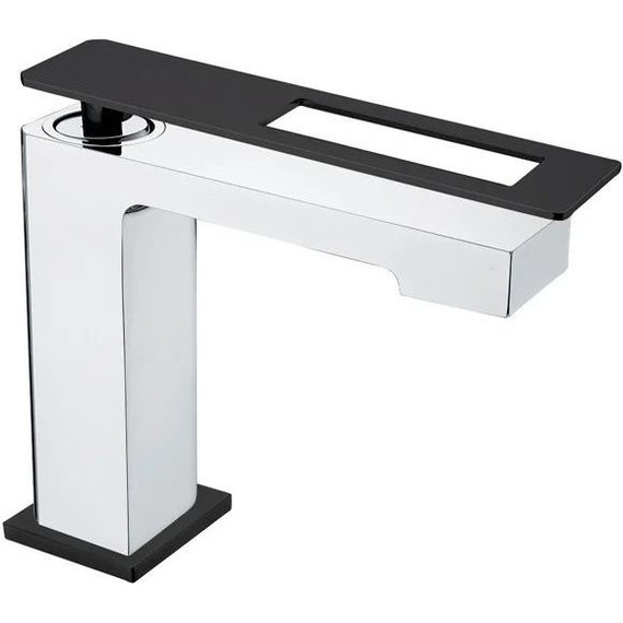 Смеситель для раковины Boheme Q 141-CRB, black chrome, Цвет производителя: black chrome - фото 