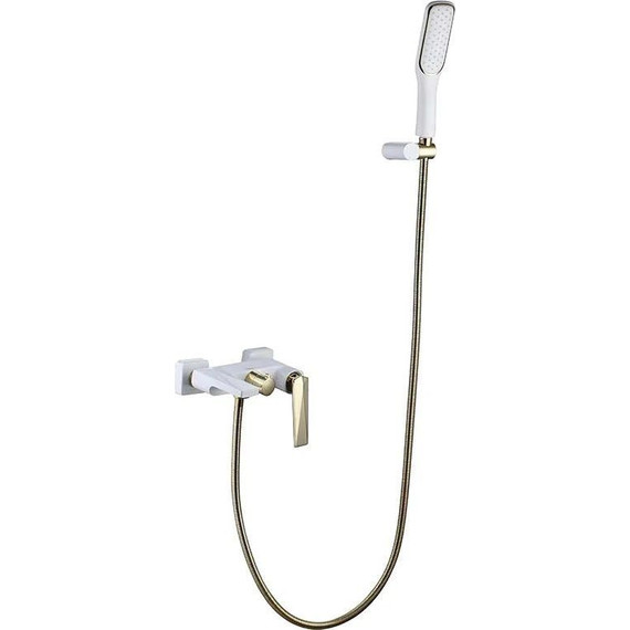 Смеситель для ванны Boheme Venturo 383-W, white gold, Цвет производителя: white gold - фото 