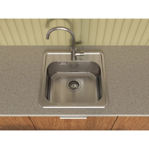 Кухонная мойка Omoikiri Notoro 48-IN 0,8 мм 4997436, нержавеющая сталь, Цвет производителя: нержавеющая сталь - фото 3