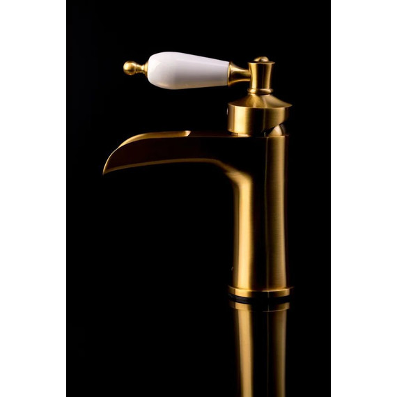 Смеситель для раковины Boheme Vogue 201, бронза - фото 2