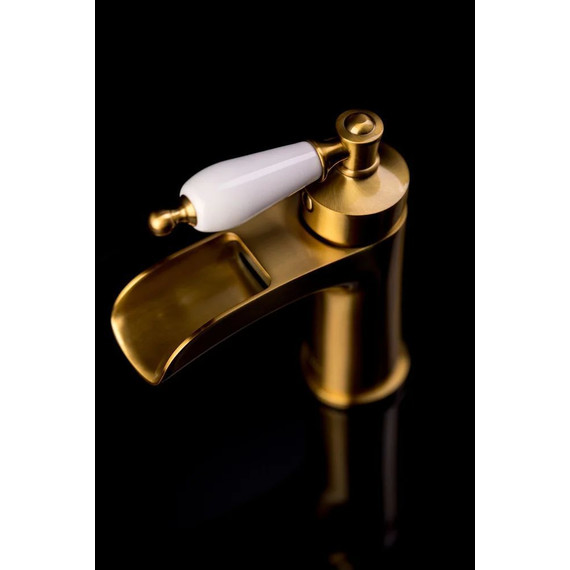 Смеситель для раковины Boheme Vogue 201, бронза - фото 3