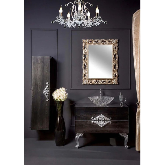 Смеситель для раковины высокий Boheme Brillante Ripresa Swarovski 342, chrome - фото 2