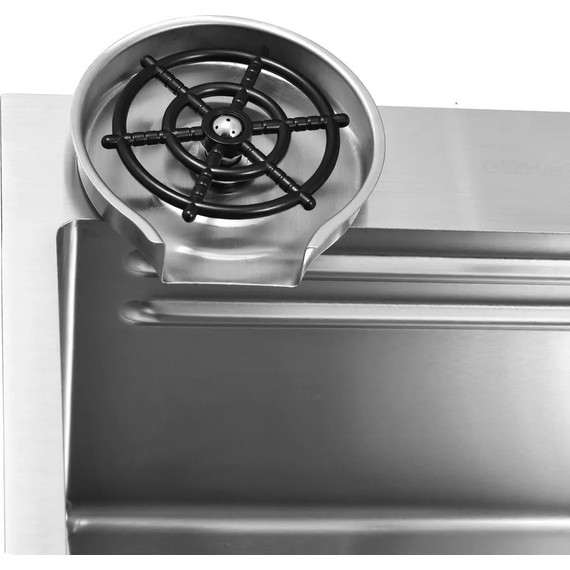 Кухонная мойка Gerhans K37545 1 мм, нержавеющая сталь (НОВИНКА 2024), Цвет производителя: нержавеющая сталь - фото, картинка 15 Кухонная мойка Gerhans K37545 1 мм, нержавеющая сталь (НОВИНКА 2024), Цвет производителя: нержавеющая сталь - фото 15