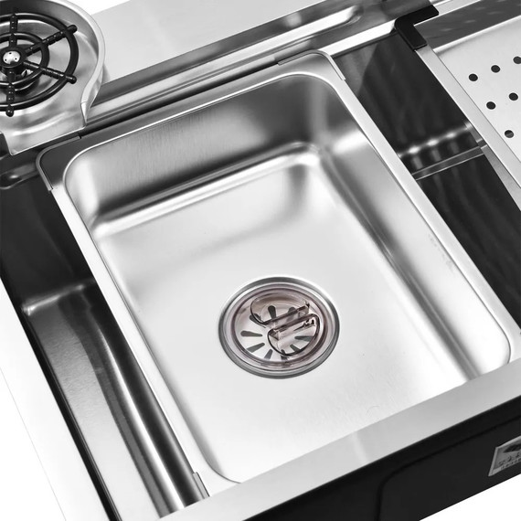 Кухонная мойка Gerhans K37545 1 мм, нержавеющая сталь (НОВИНКА 2024), Цвет производителя: нержавеющая сталь - фото, картинка 6 Кухонная мойка Gerhans K37545 1 мм, нержавеющая сталь (НОВИНКА 2024), Цвет производителя: нержавеющая сталь - фото 6