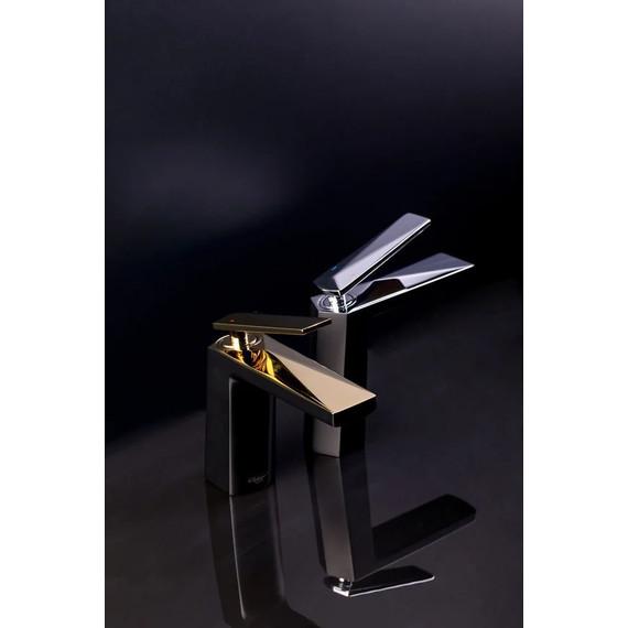 Смеситель для раковины Boheme Venturo 381-B, чёрный/золото, Цвет производителя: чёрный, золото - фото 6