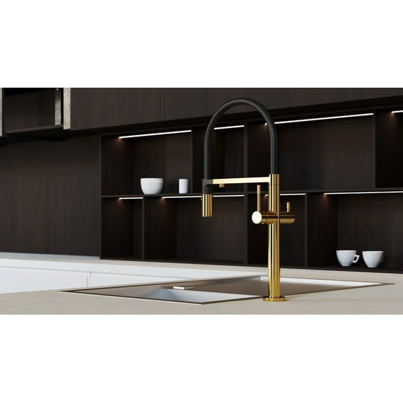 Смеситель для кухни Boheme Uno 115-G, gold, Цвет производителя: gold - фото 2