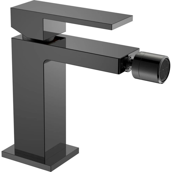Смеситель для биде Boheme Qubic 476-SGM, shine gun metal, Цвет производителя: shine gun metal - фото 