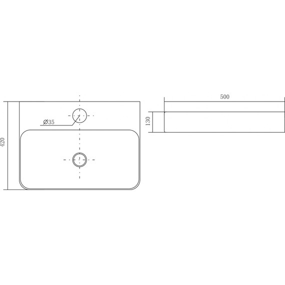 Раковина-чаша Aquatek 50 см AQ3231-00 - фото, картинка 3 Раковина-чаша Aquatek 50 см AQ3231-00 - фото 3