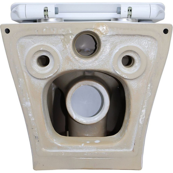 Унитаз подвесной безободковый Azario Fretta Round с тонкой крышкой микролифт - фото 10