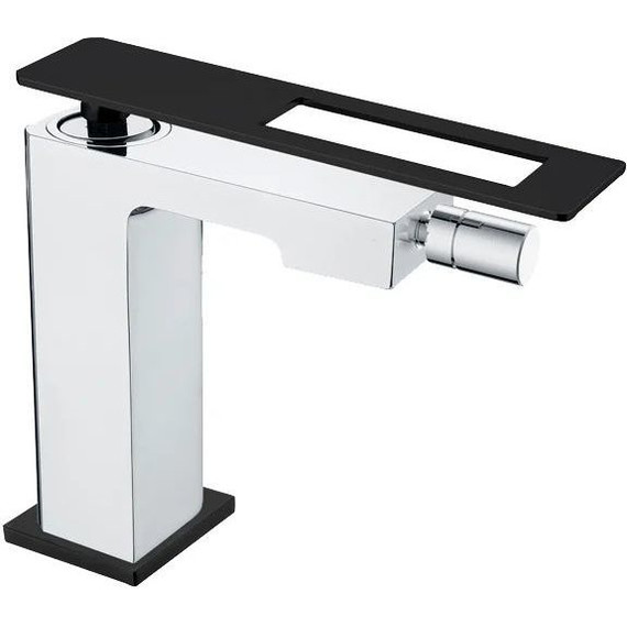 Смеситель для биде Boheme Q 146-CRB, black chrome - фото 