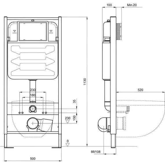 Инсталляция с подвесным унитазом комплект: Aquatek Set INS-0000012 с подвесным безободковым унитазом Европа AQ1900T-00 сиденье микролифт (система смыва торнадо) - фото, картинка 10 Инсталляция с подвесным унитазом комплект: Aquatek Set INS-0000012 с подвесным безободковым унитазом Европа AQ1900T-00 сиденье микролифт (система смыва торнадо) - фото 10