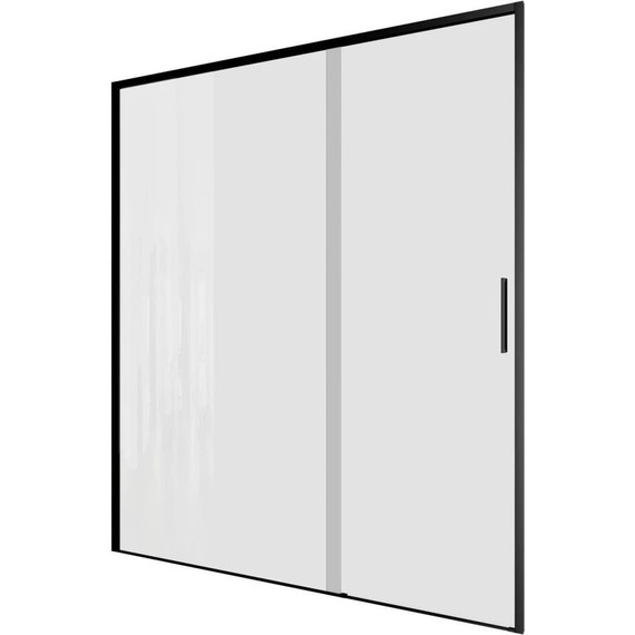 Душевая дверь Aquanet Pleasure Evo AE65-N160-BT 160 см 312545, чёрный/прозрачное - фото 2