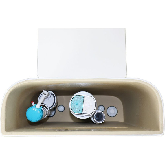 Унитаз-компакт безободковый Azario Berton AZ-6093 с тонкой крышкой микролифт (Система смыва торнадо) - фото 13