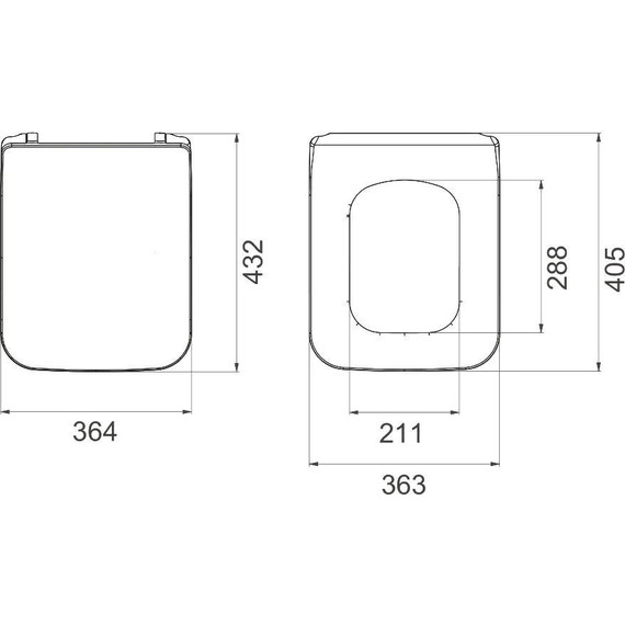 Унитаз подвесной безободковый Boheme Mirage с тонкой крышкой микролифт, белый глянцевый - фото 6