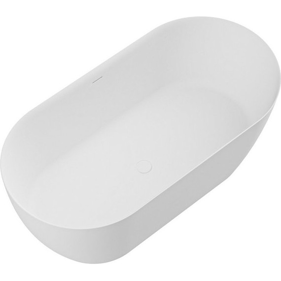 Ванна отдельностоящая Cezares Relax 170x80 см CZR-RELAX-170-80-57-SSB, белый матовый - фото 2