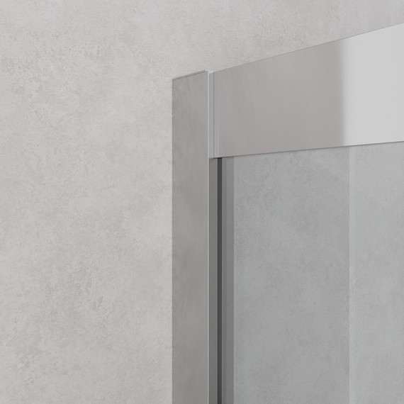 Душевое ограждение 90x90 см Cezares Relax-304-A-2-90-C-CR, хром/прозрачное - фото 5