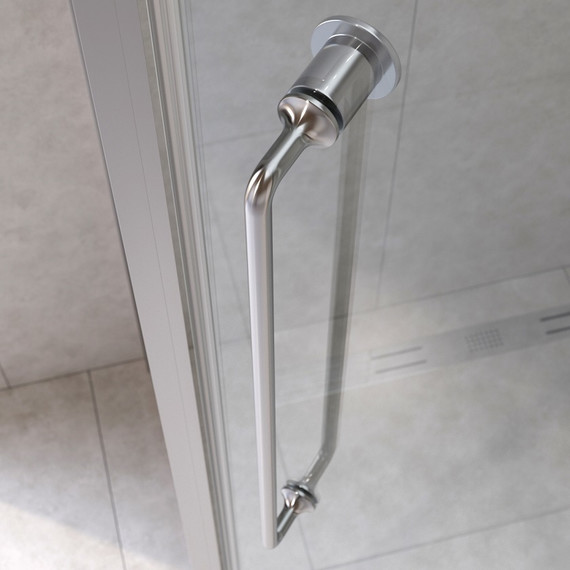 Душевое ограждение 100x100 см Cezares Relax-304-P-1-100-C-CR, хром/прозрачное - фото 4