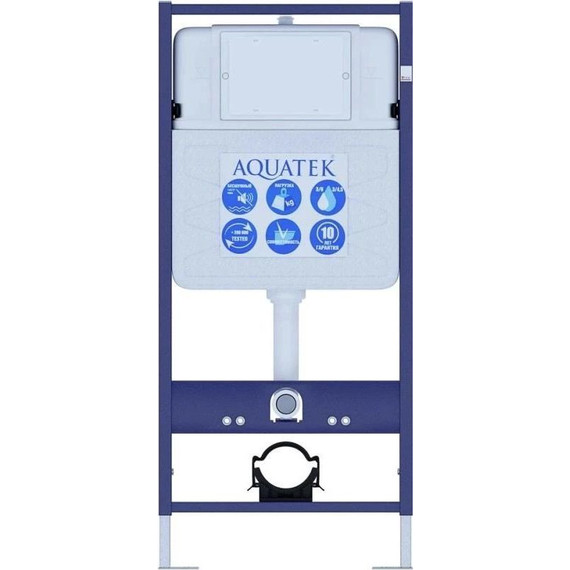 Инсталляция с подвесным унитазом комплект: Aquatek INS-0000012 с подвесным безободковым унитазом Либра AQ1148N-00 сиденье микролифт - фото, картинка 3 Инсталляция с подвесным унитазом комплект: Aquatek INS-0000012 с подвесным безободковым унитазом Либра AQ1148N-00 сиденье микролифт - фото 3