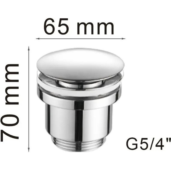 Донный клапан Haiba HB64-3 - фото, картинка 3 Донный клапан Haiba HB64-3 - фото 3