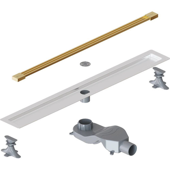 Трап Boheme B&T Infinity 80 см 981-80-G, золото, Цвет производителя: золото - фото 3