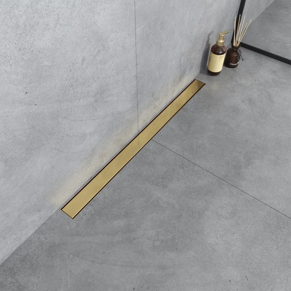 Трап Boheme Premium Linear 80 см 982-80-G, золото (под плитку), Цвет производителя: золото - фото 2