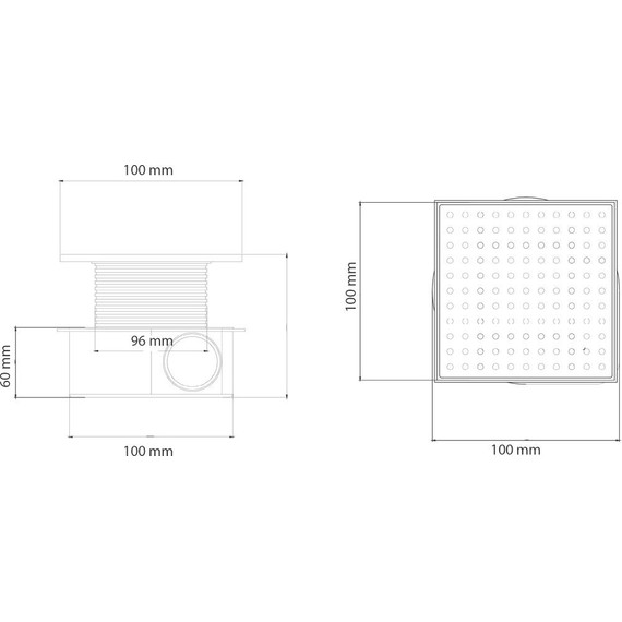 Трап Boheme Smart Design 10 см 984-10-B, чёрный, Цвет производителя: чёрный - фото 5