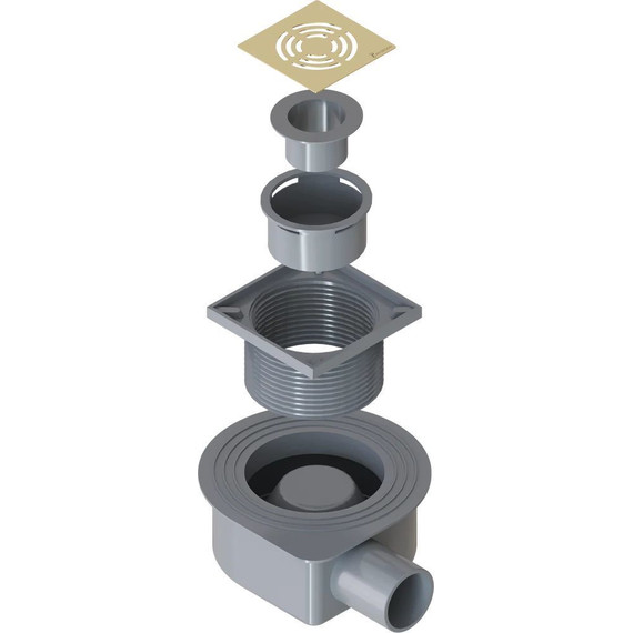 Трап Boheme Smart Design 10 см 984-10-G, золото, Цвет производителя: золото - фото 4