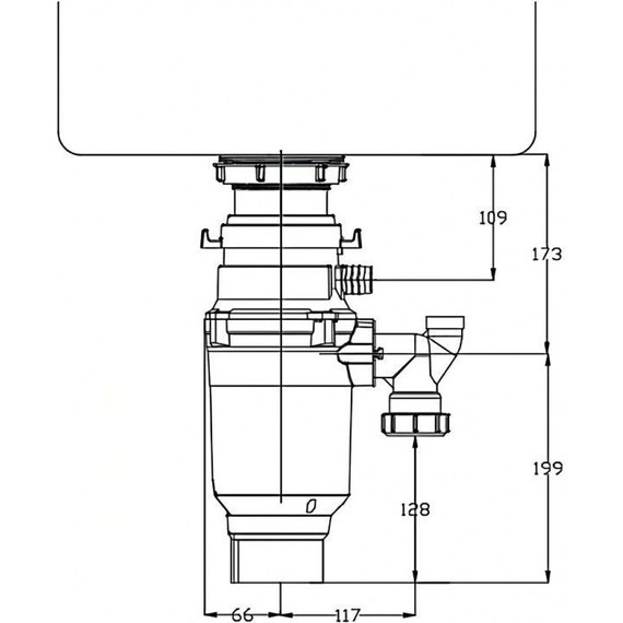 Измельчитель пищевых отходов Emar ATC-WZB390A Compact - фото 4