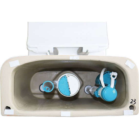 Унитаз-моноблок безободковый Azario Safi AZ-0852 с тонкой крышкой микролифт - фото 11