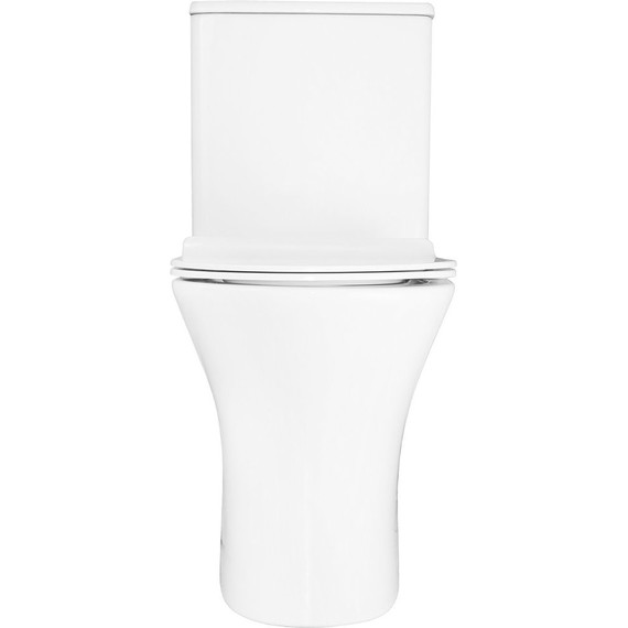 Унитаз-компакт безободковый Azario Frento AZ-2311 с тонкой крышкой микролифт - фото 11