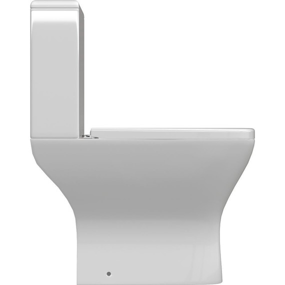 Унитаз-компакт безободковый Тритон Astro 2355 с крышкой микролифт - фото 2