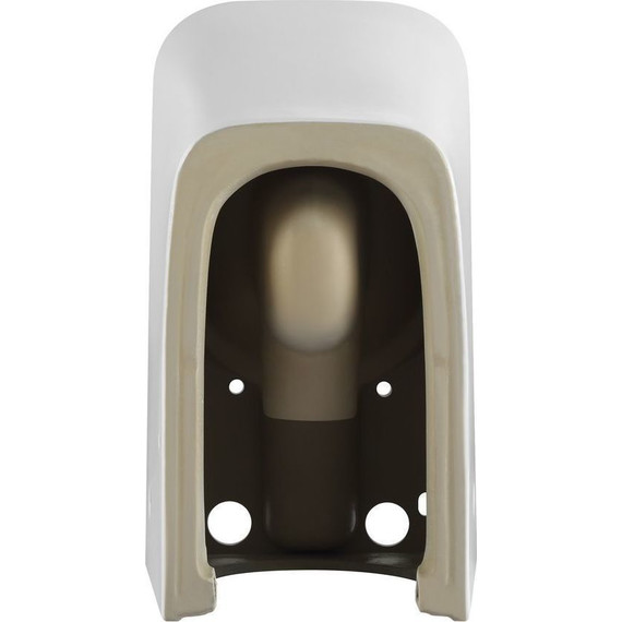 Унитаз-компакт безободковый Тритон Corso CO-3006 с тонкой крышкой микролифт (система смыва торнадо) - фото 5