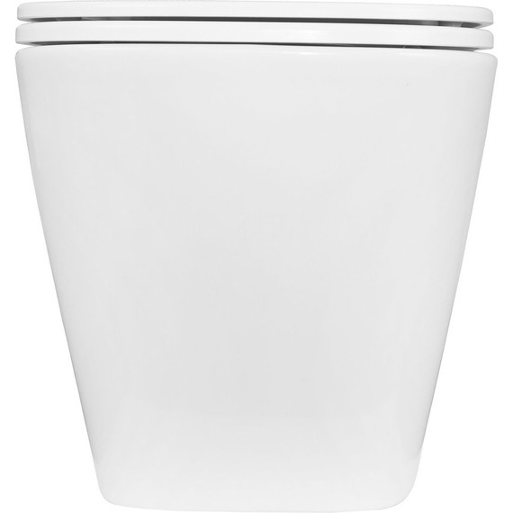 Унитаз подвесной безободковый Azario Pro PRO-002 с тонкой крышкой микролифт - фото 6