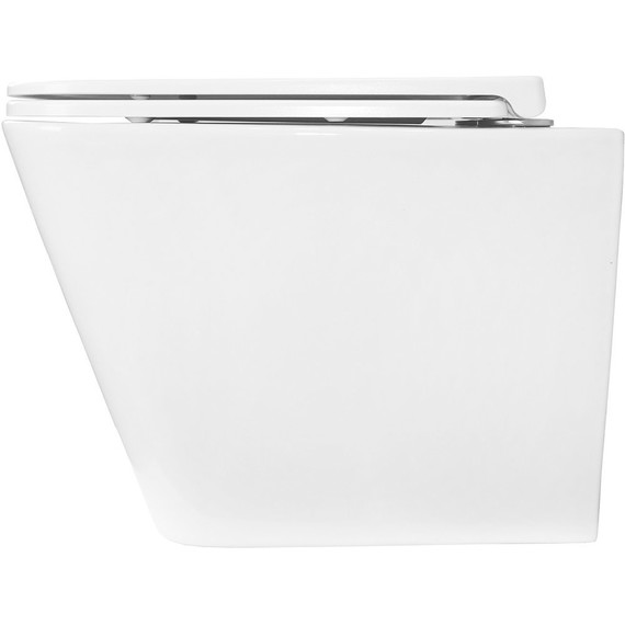 Унитаз подвесной безободковый Azario Pro PRO-002 с тонкой крышкой микролифт - фото 7