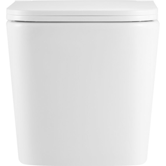 Унитаз подвесной безободковый Тритон Verso 3032 с крышкой микролифт (система смыва торнадо) - фото 5