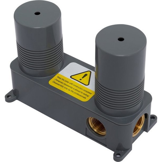 Смеситель для раковины настенный Cezares ECO-DI-BORO, брашированное золото, Цвет производителя: золото - фото 2