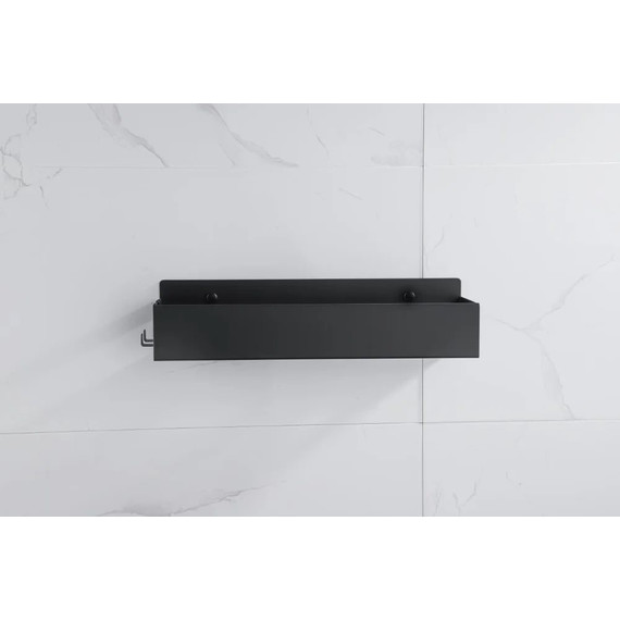 Полочка Boheme Q 10965-B, чёрный матовый, Цвет производителя: чёрный матовый - фото 4