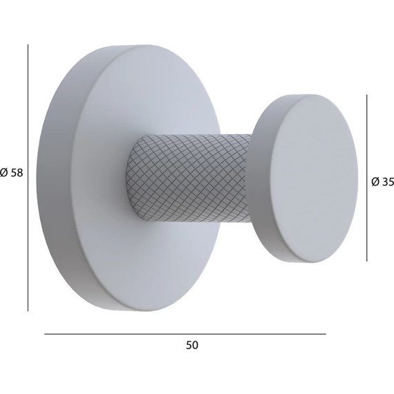 Крючок Boheme Uno 10976-B, чёрный матовый, Цвет производителя: чёрный матовый - фото 3