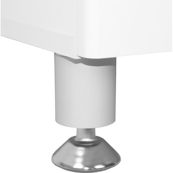 Тумба напольная с раковиной Loranto Арфа 60/2Н см CS00067610 (раковина Миранда 60) белый глянцевый - фото, картинка 5 Тумба напольная с раковиной Loranto Арфа 60/2Н см CS00067610 (раковина Миранда 60) белый глянцевый - фото 5