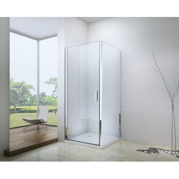 Душевое ограждение Berges Wasserhaus Legos LS-1 100x90 см 061037, хром/прозрачное - фото 2