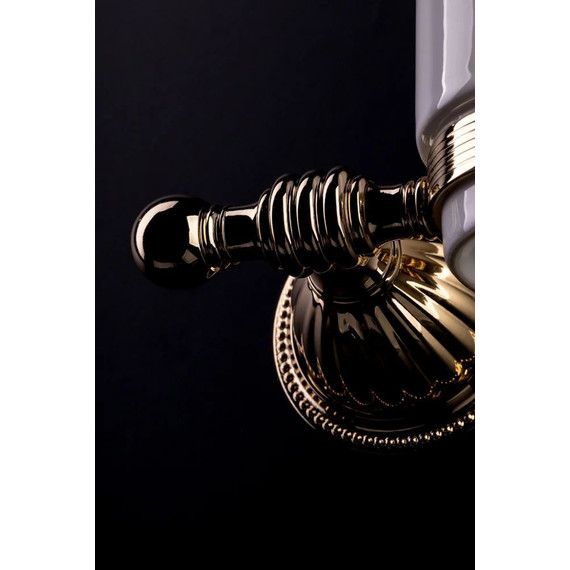 Дозатор для жидкого мыла Boheme Hermitage 10367, золото, Цвет производителя: золото - фото 4